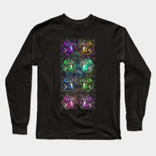 Neon water bears Long Sleeve T-Shirt